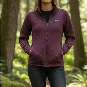 PATAGONIA | Women’s Better Sweater Fleece Jacket - Burgundy - Sz XS